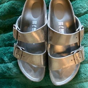 Black Birkenstock sandals